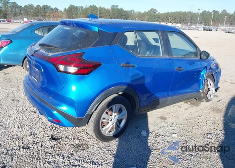 2021 Nissan Kicks S Xtronic Cvt z USA, uszkodzony, nr VIN 3N1CP5BV4ML470090